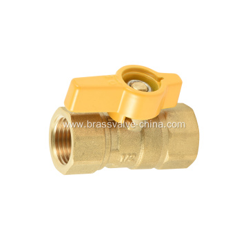 Forge Fip x Fip brass gas ball valve